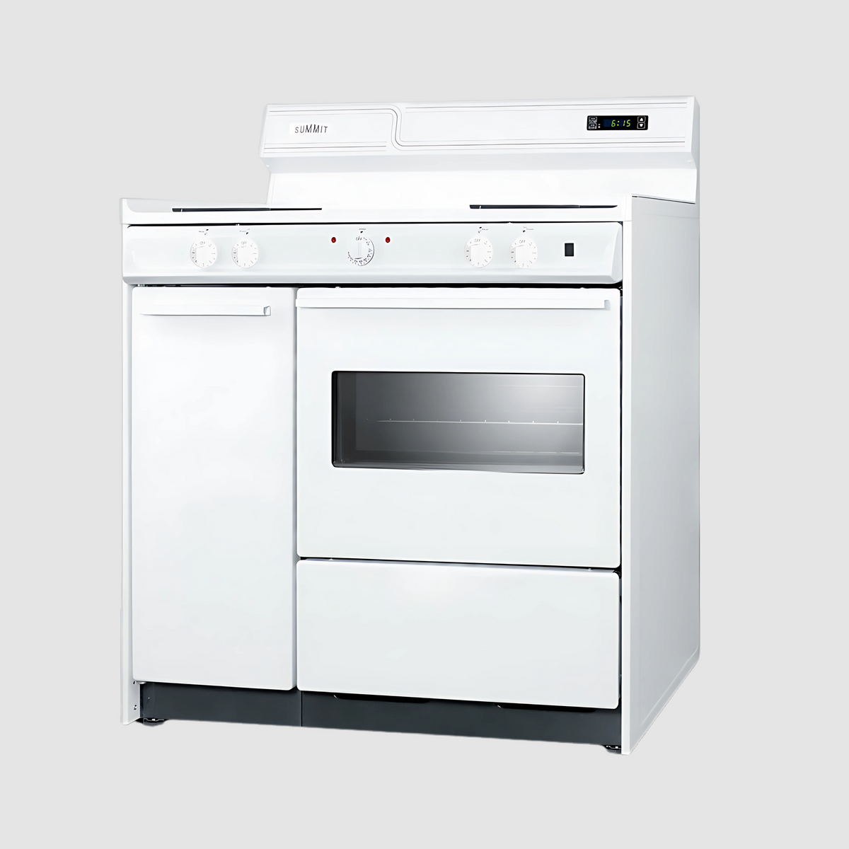 Summit 36" Wide Electric Coil Top Range WEM430KW