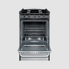 Summit 20" Wide Gas Range, Open Burners TNM1107BRW
