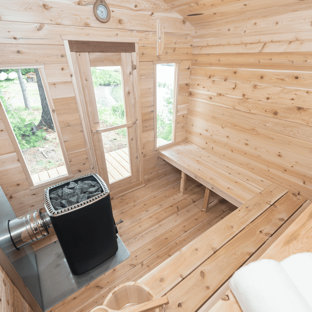 Leisurecraft CT Georgian Cabin Sauna