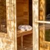 Leisurecraft CT Georgian Cabin Sauna with Changeroom