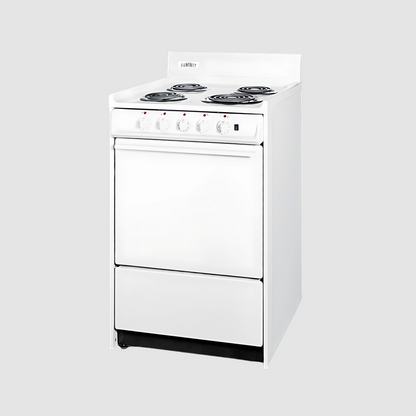 Summit 20" Wide Electric Coil Top Range WEM1171Q