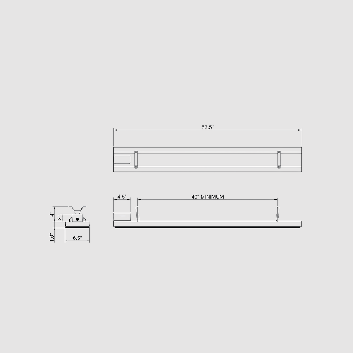 Heatstrip Regular 2400 Watt 240 Volt