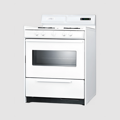 Summit 30" Wide Gas Range WNM2307DK