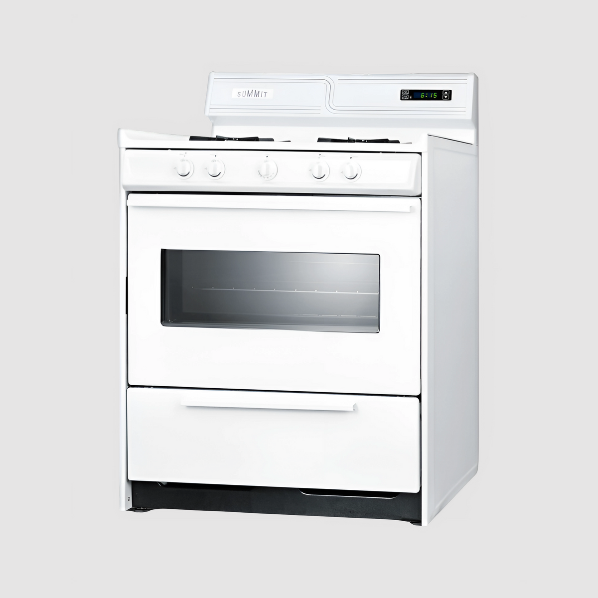 Summit 30" Wide Gas Range WNM2307DK