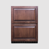 Summit 15" and 24" Wide 2-Drawer All-Refrigerator, ADA Compliant (Panels Not Included) ADRD24PNR ADRD15PNR