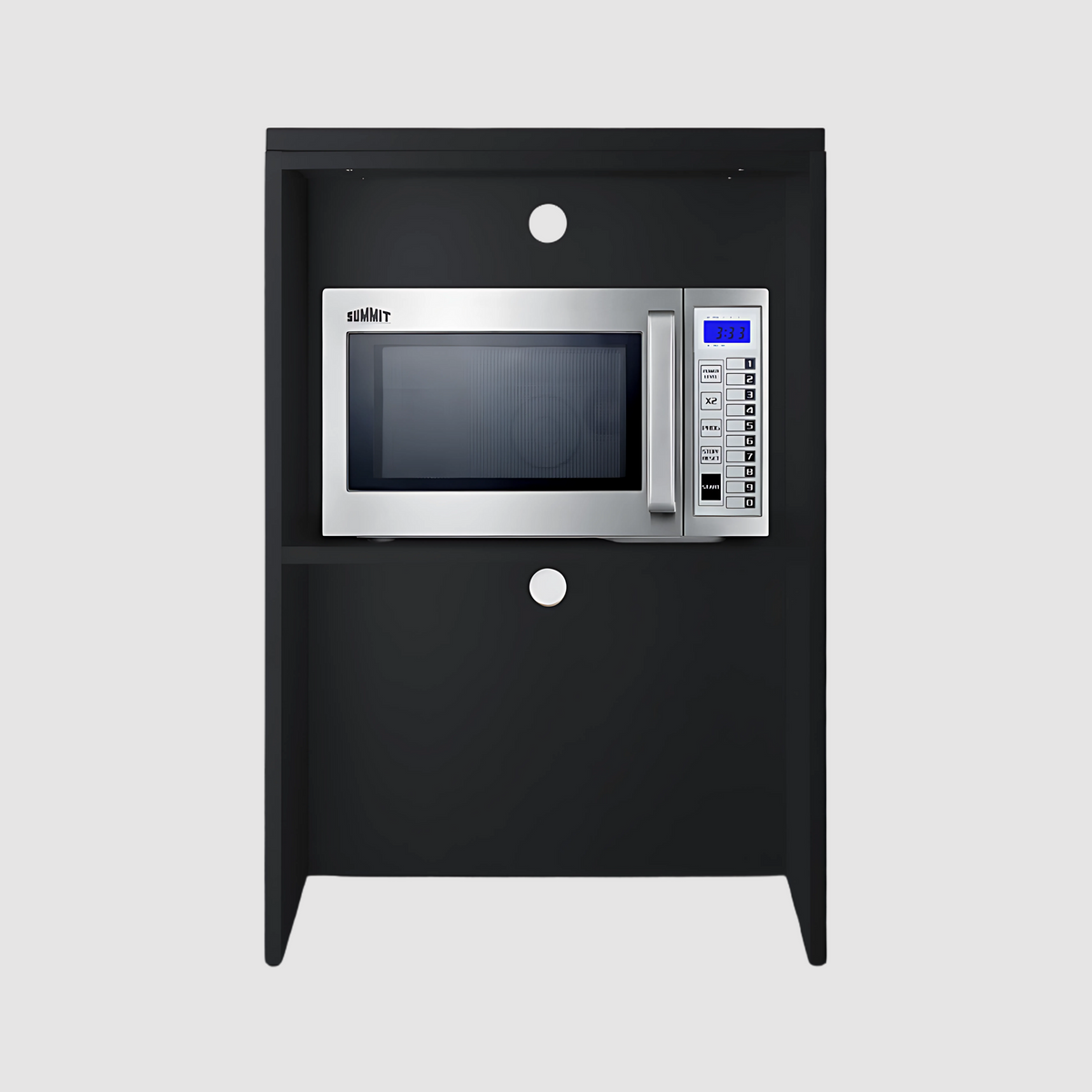Summit 95" Wide Casework Suite with Beverage Center and Microwave, ADA Height CWSUITE95G