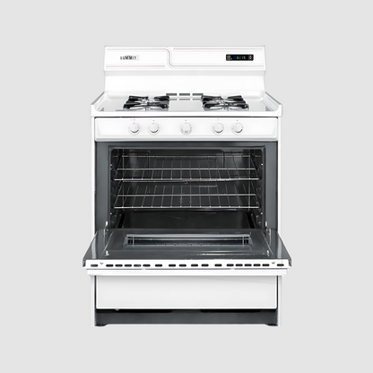 Summit 30" Wide Gas Range WNM2307DK