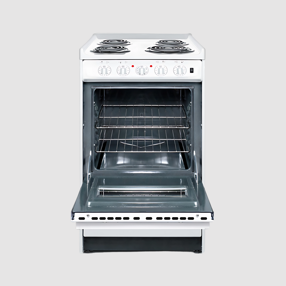 Summit 20" Wide Electric Coil Range TEM110BRWY