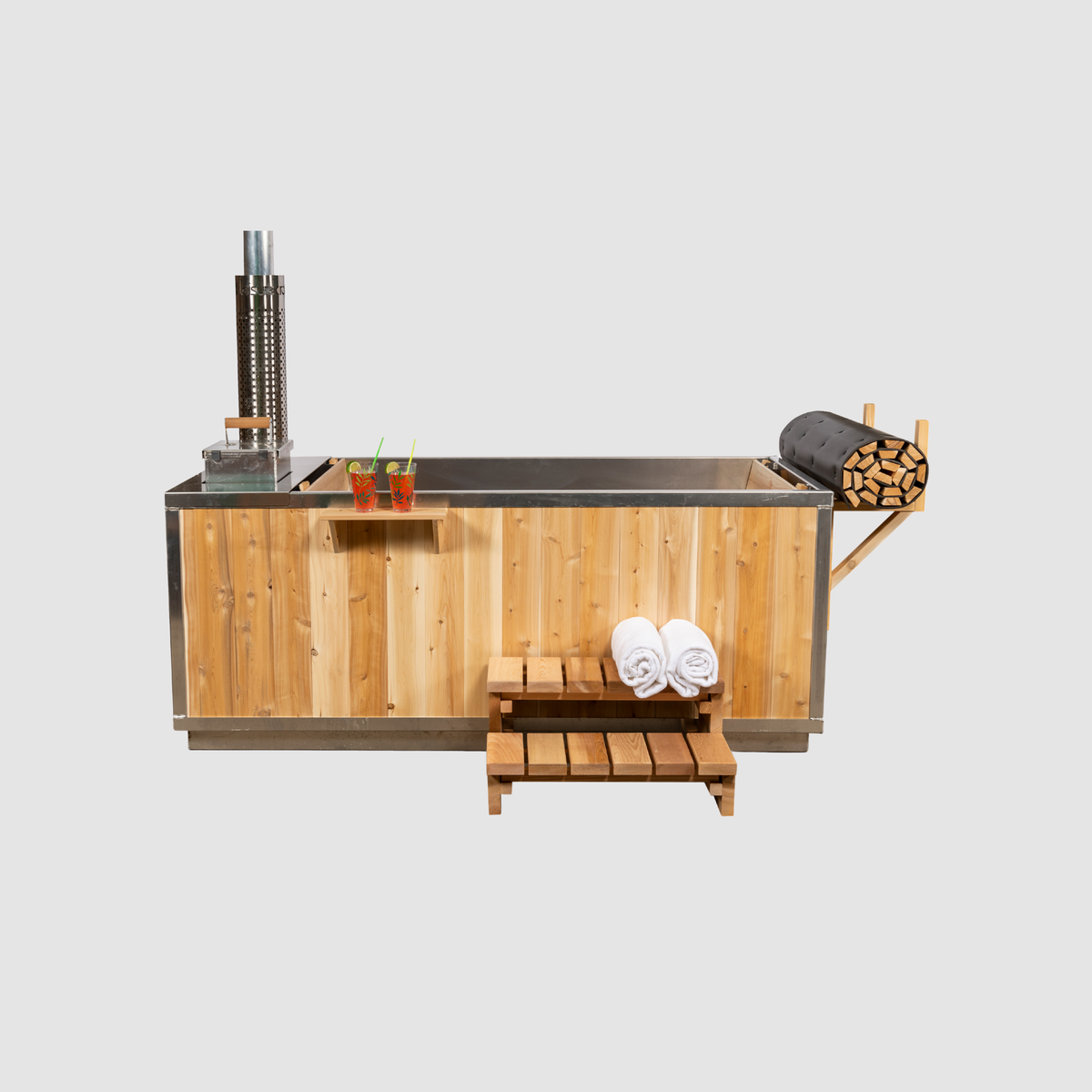 Leisurecraft The Starlight Wood Burning Hot Tub