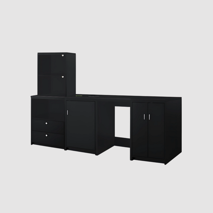 Summit 95" Wide Casework Suite with Beverage Center and Microwave, ADA Height CWSUITE95G