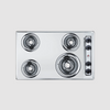Summit 24" Wide 230V 4-Burner Coil Cooktop ZEL03