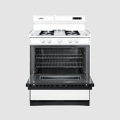 Summit 30" Wide Gas Range WNM2307DK