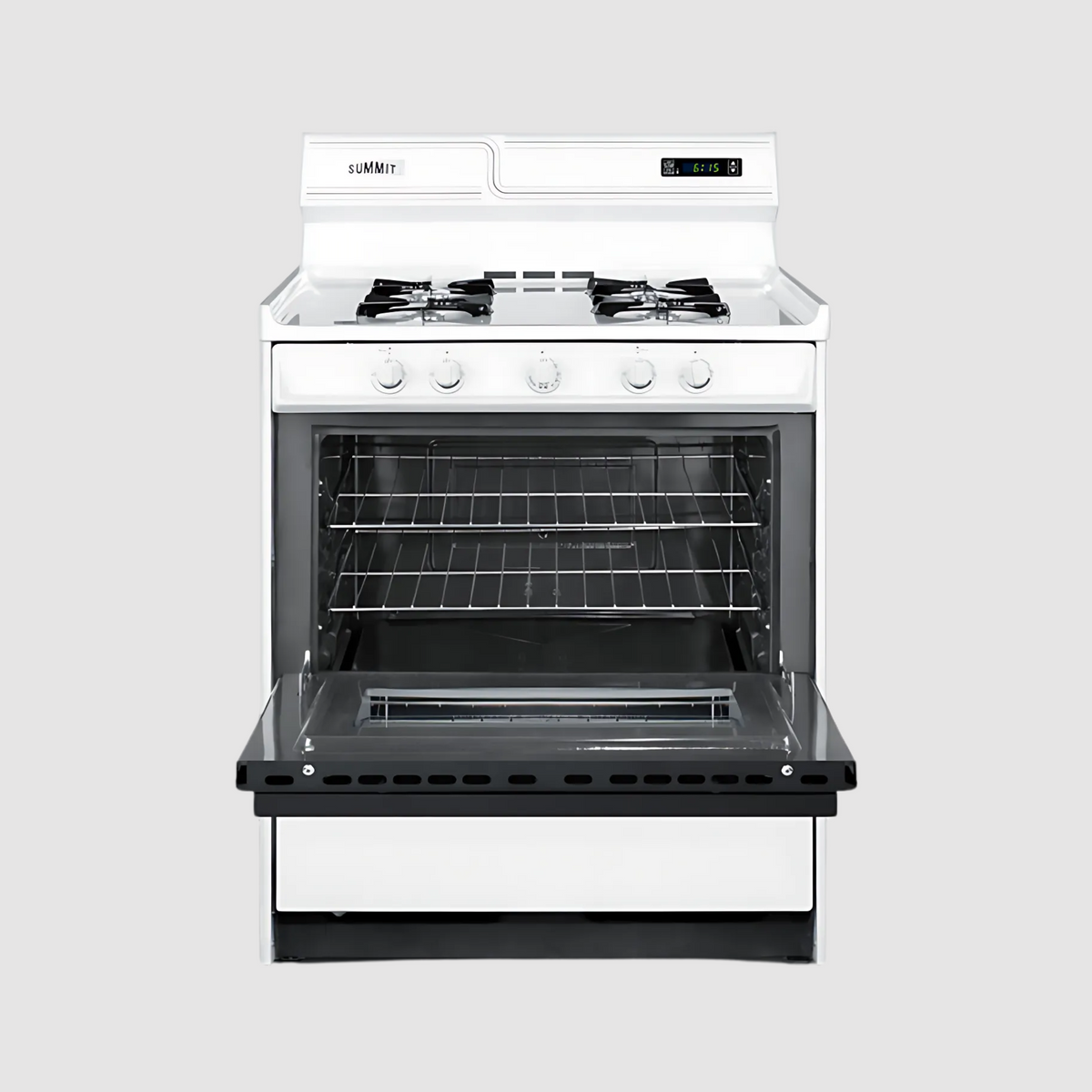 Summit 30" Wide Gas Range WNM2307DK