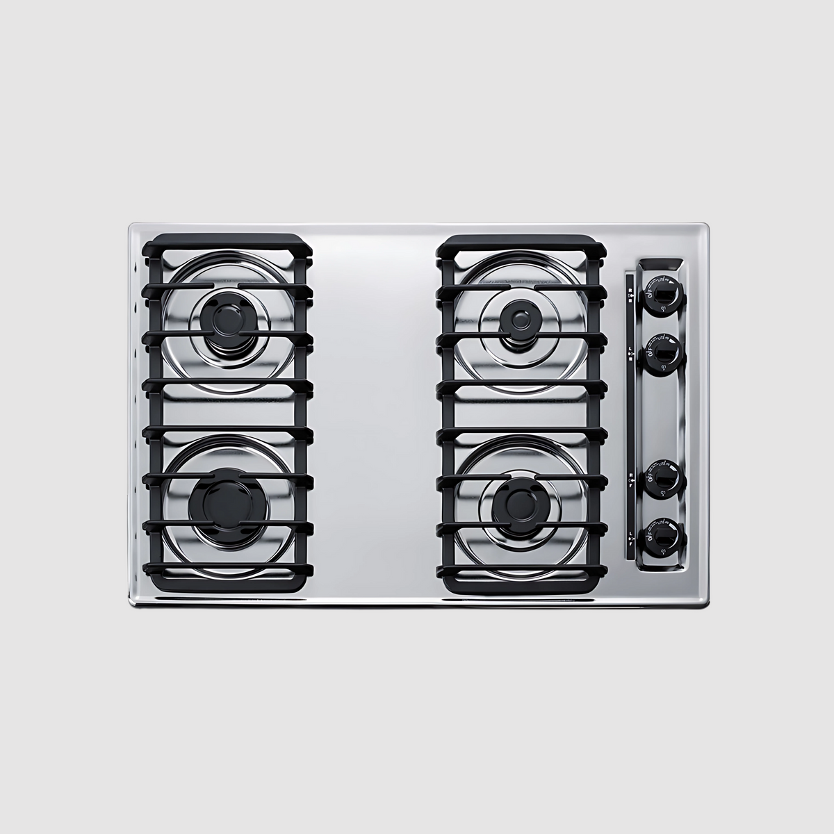 Summit 30" Wide 4-Burner Gas Cooktop Electric ZNL053
