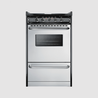 Summit 20" Wide Electric Coil Range TEM110BRWY