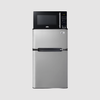 Summit Microwave/Refrigerator-Freezer Combination with Allocator MRF34BSSA