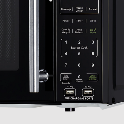Summit Microwave/Refrigerator-Freezer Combination with Allocator MRF34BSSA