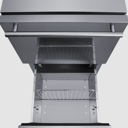 Summit 18" Wide Outdoor 2-Drawer All-Refrigerator, ADA Compliant ADRD18OS