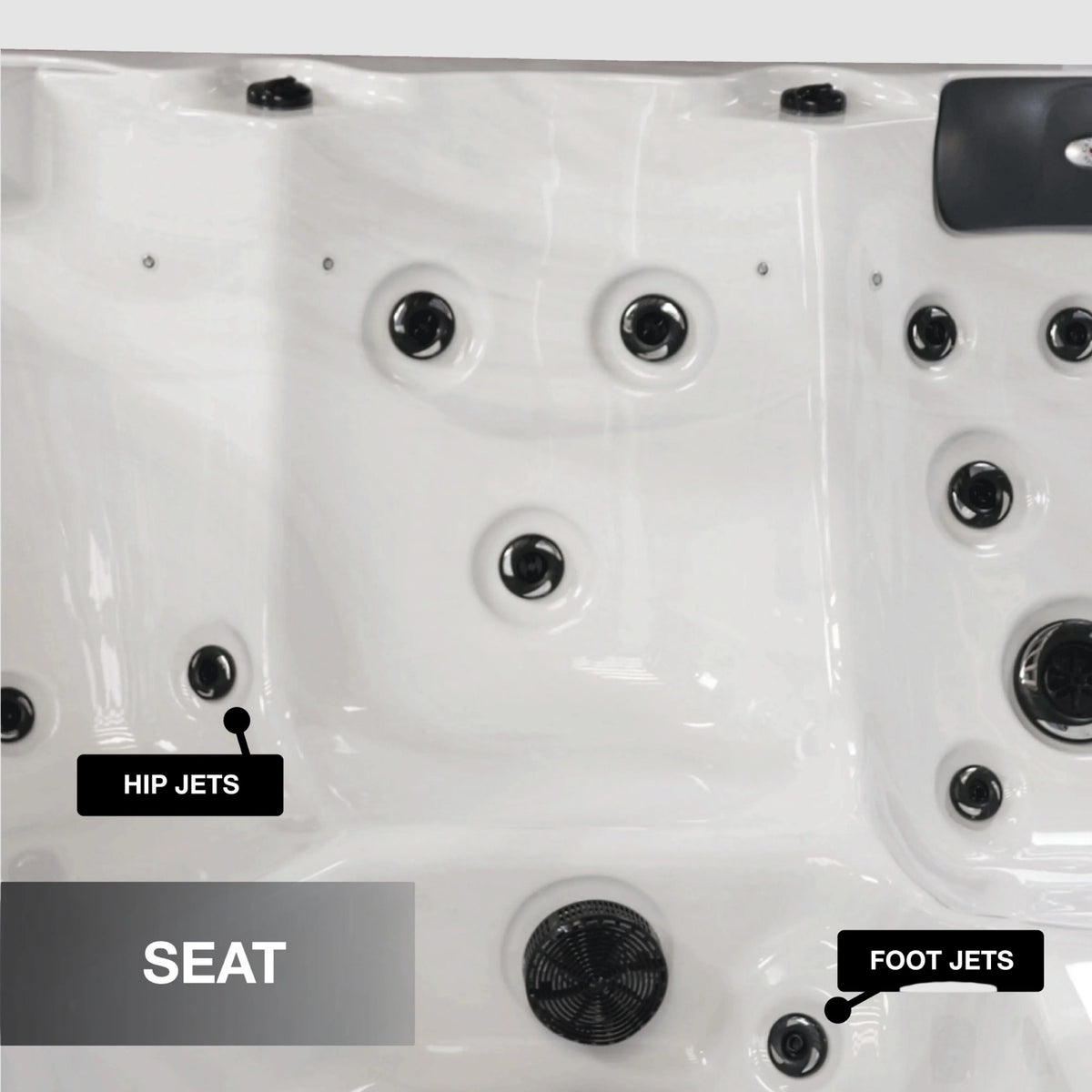 Canadian Spa Erie SE GL 6-Person 46-Jet Hot Tub Canadian Spa Hot Tub  MiraModo Home