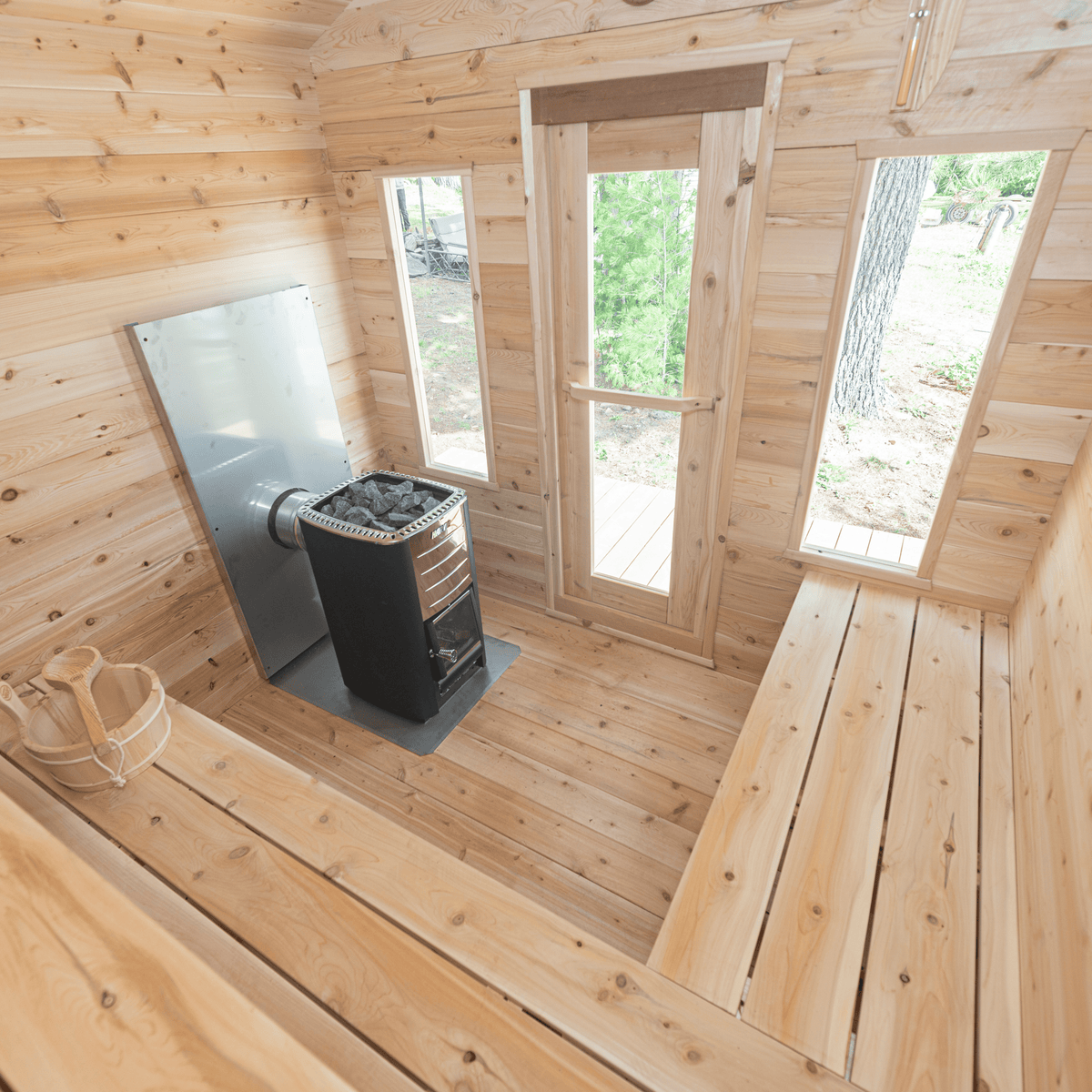 Leisurecraft CT Georgian Cabin Sauna