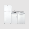 Summit 71" Wide All-In-One Kitchenette with Dishwasher ACKDW72