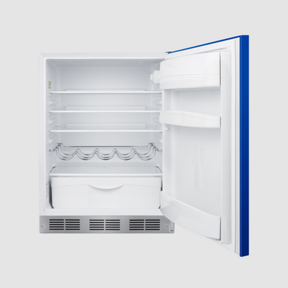 Summit 24" Wide All-Refrigerator BAR611WHB