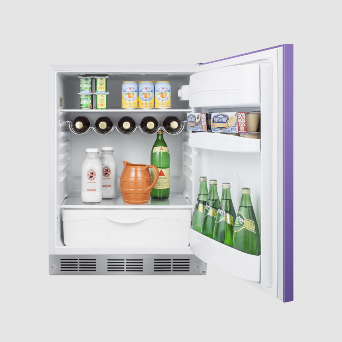 Summit 24" Wide All-Refrigerator BAR611WHP