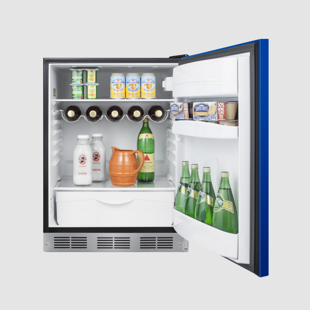 Summit 24" Wide All-Refrigerator, ADA Compliant BAR631BKBADA