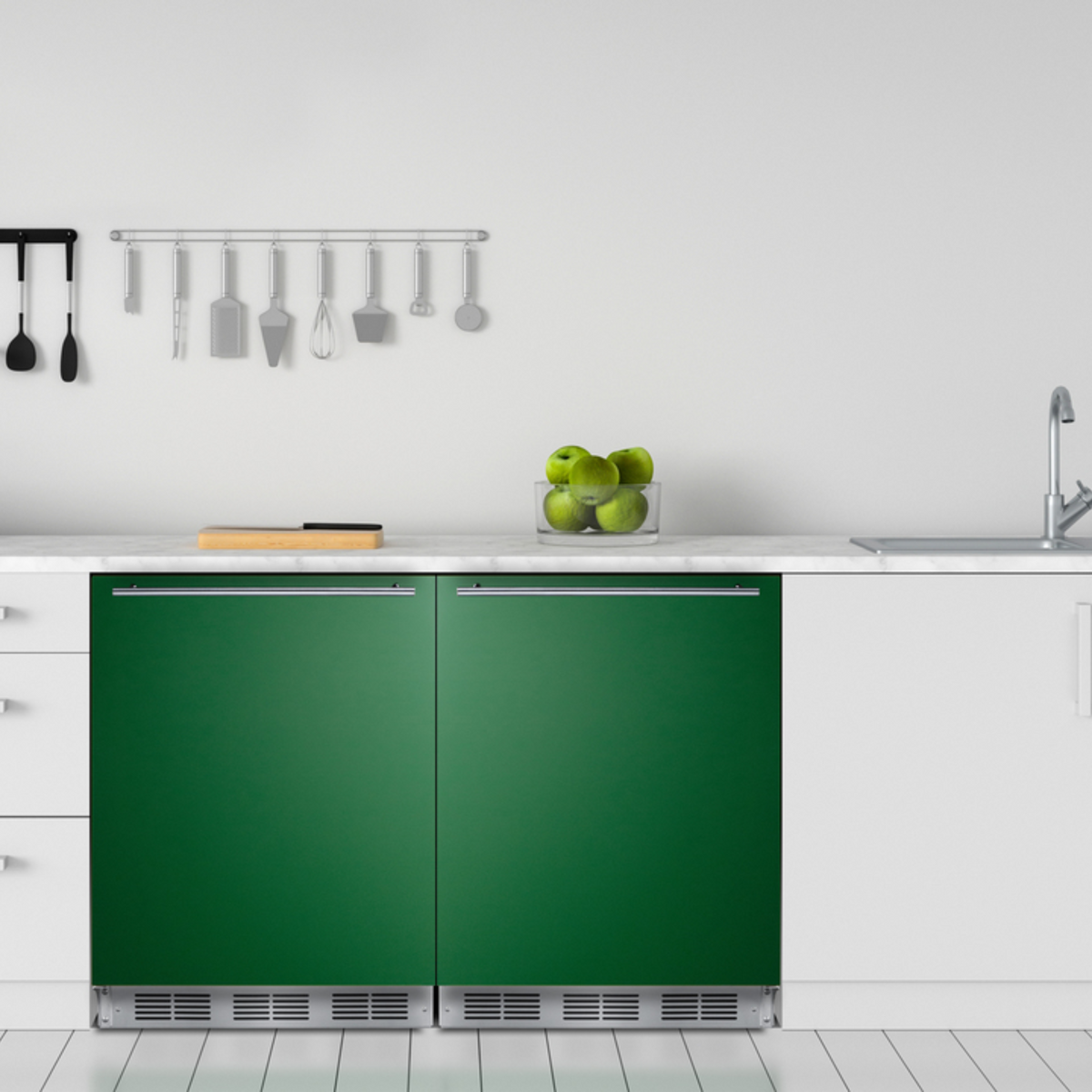 Summit 24" Wide All-Refrigerator, ADA Compliant BAR631BKGADA