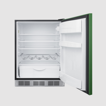Summit 24" Wide All-Refrigerator, ADA Compliant BAR631BKGADA