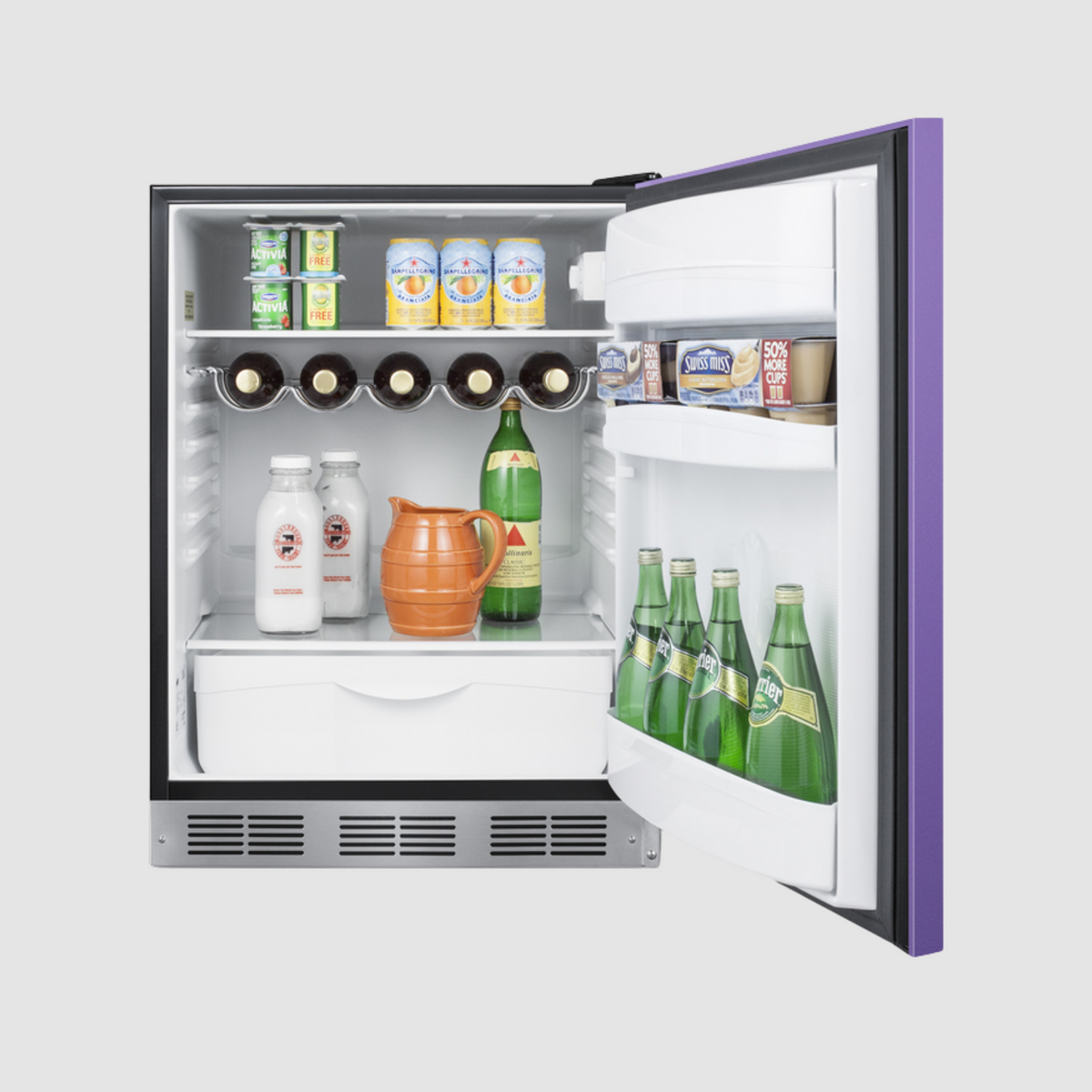 Summit 24" Wide All-Refrigerator BAR631BKP