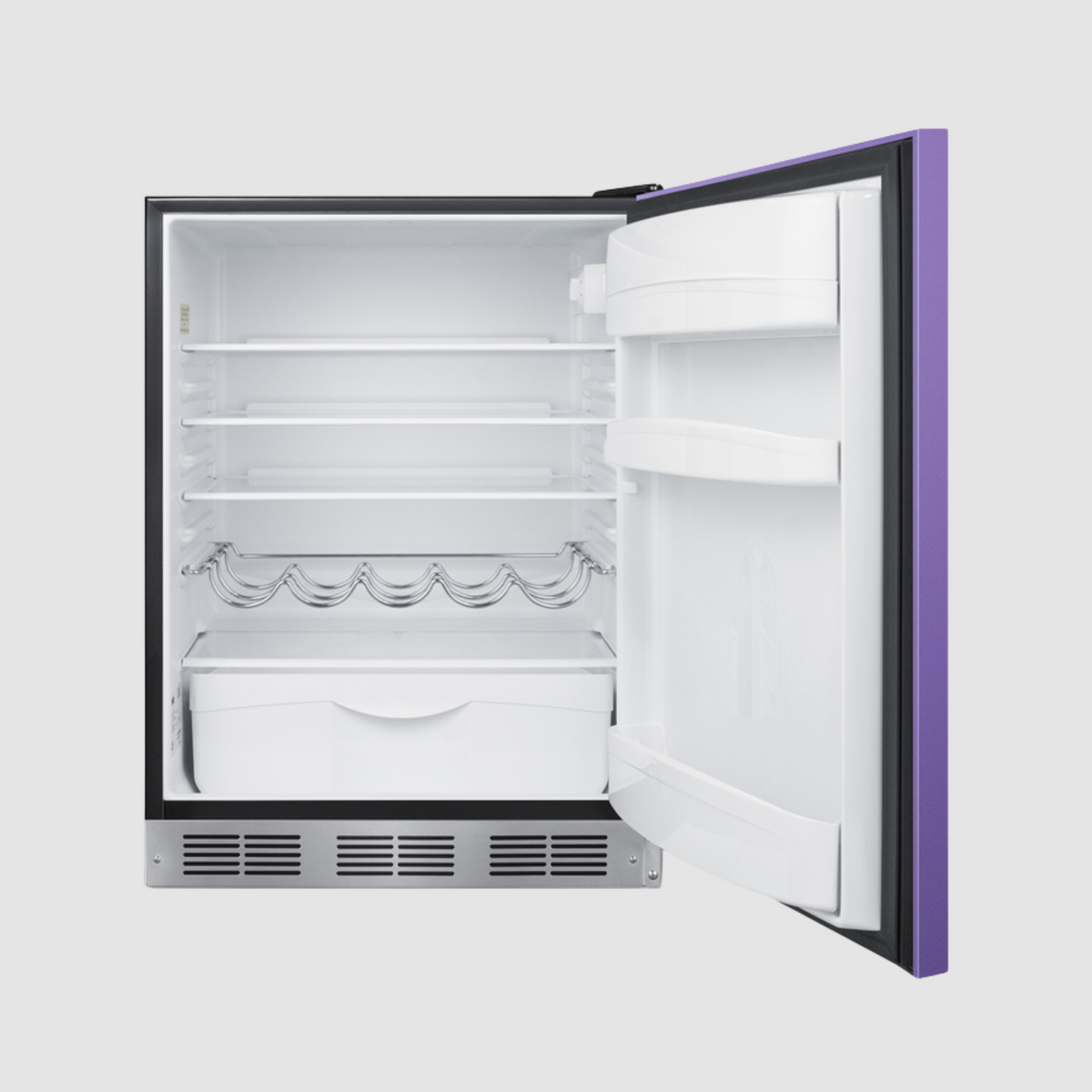 Summit 24" Wide All-Refrigerator, ADA Compliant BAR631BKPADA