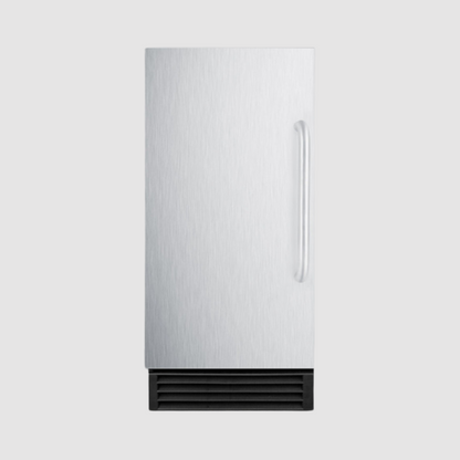 Summit 25 lb. Drain-Free Outdoor Icemaker, ADA Compliant BIM27OSADA