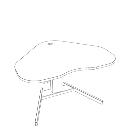 ConSet Electric Adjustable Desk Type 501-19