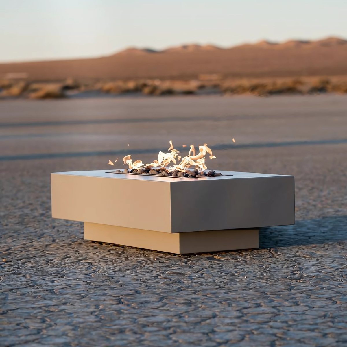 The Outdoor Plus Coronado Fire Pit - 15″ Tall Powder Coat