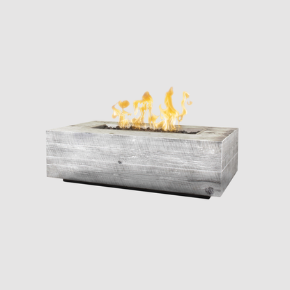 The Outdoor Plus Coronado Fire Pit - GFRC Wood Grain