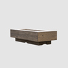 The Outdoor Plus Coronado Fire Pit - GFRC Wood Grain