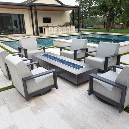 The Outdoor Plus Coronado Fire Pit Metal Collection