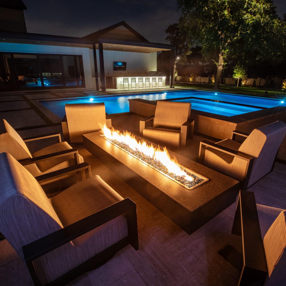The Outdoor Plus Coronado Fire Pit Metal Collection