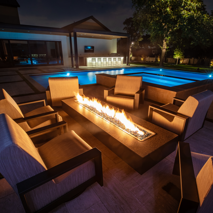 The Outdoor Plus Coronado Fire Pit Metal Collection