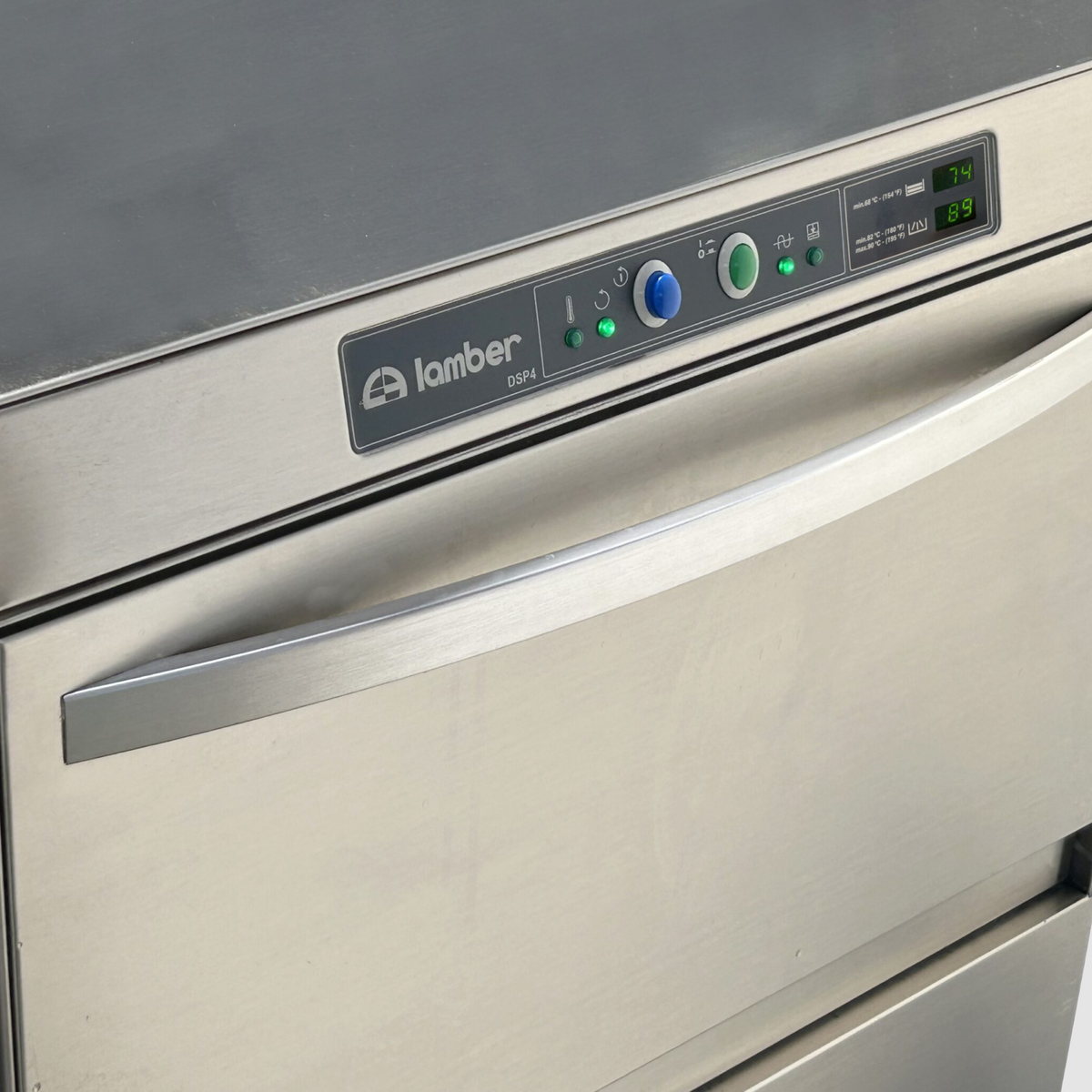 Eurodib Deluxe High-Temperature Undercounter Dishwasher - DSP4DPS