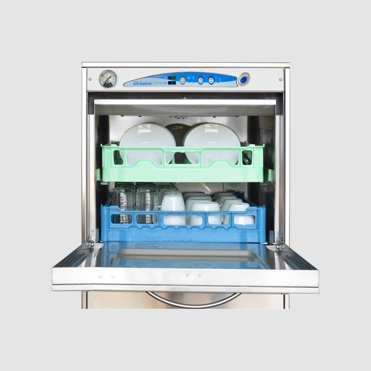 Eurodib Deluxe High-Temperature Undercounter Dishwasher F99EKDPS