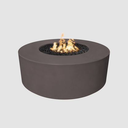 The Outdoor Plus Florence Fire Pit - 20″ Tall GFRC Concrete