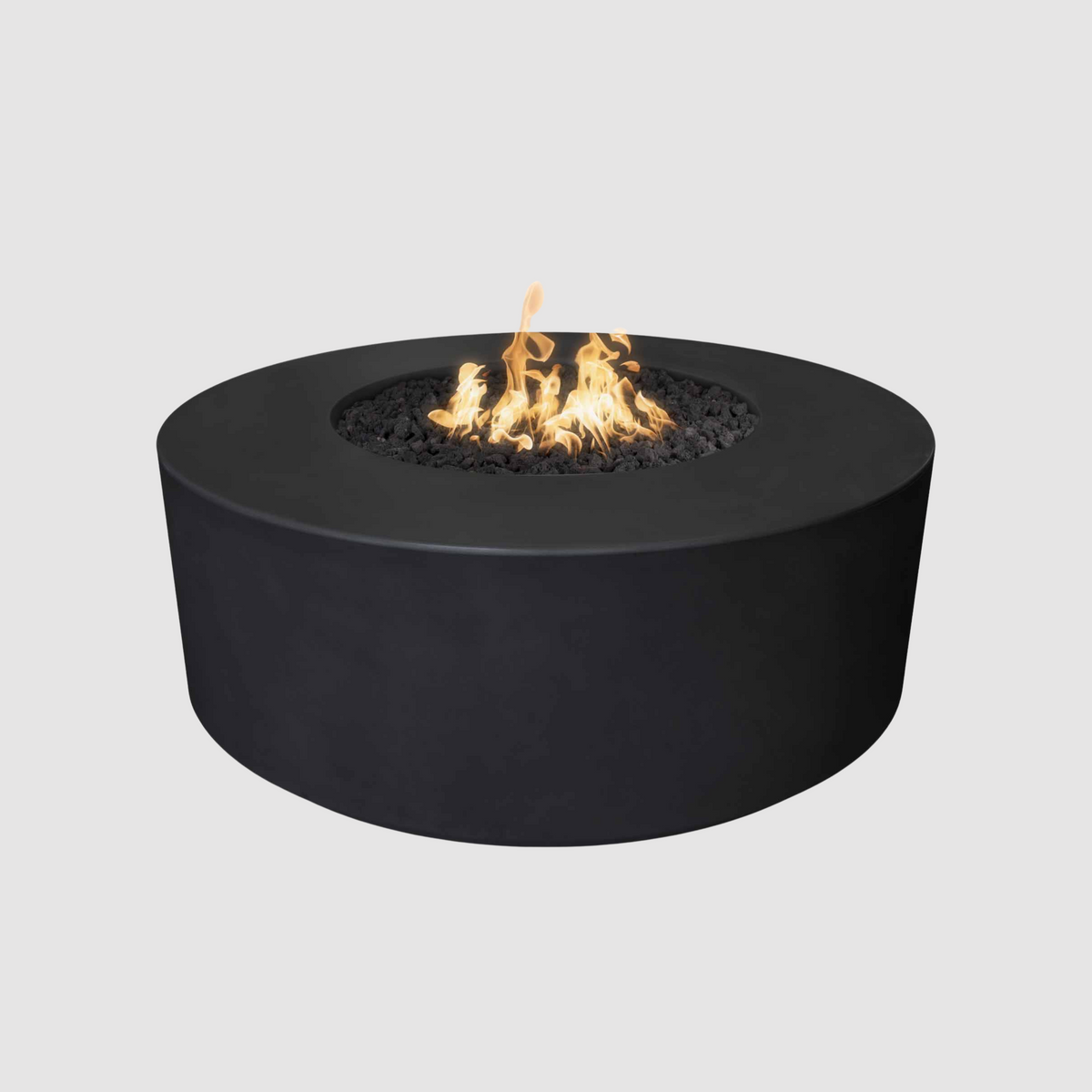 The Outdoor Plus Florence Fire Pit - 20″ Tall GFRC Concrete