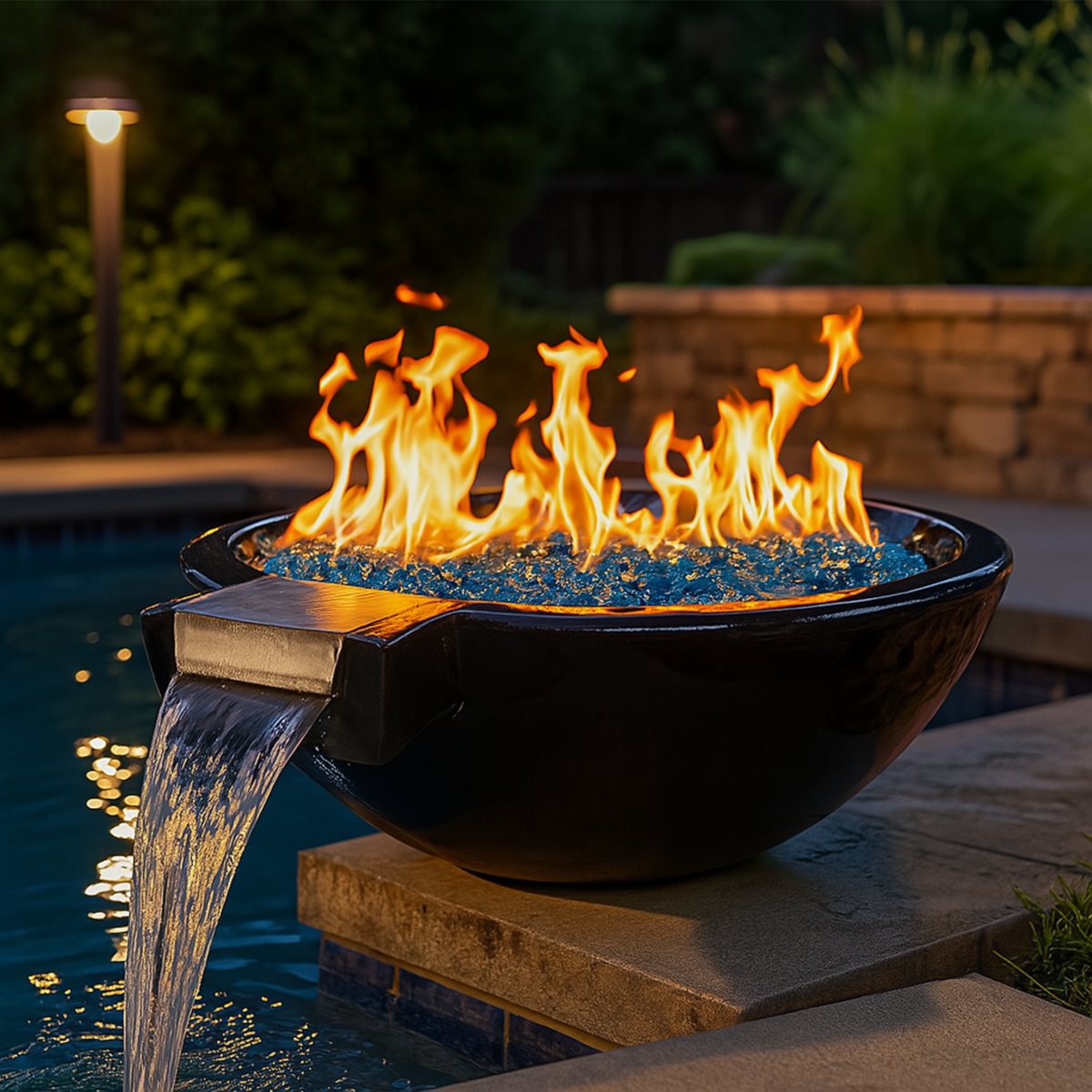 Phoenix Precast Products Wok Fire & Water Bowl