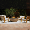 The Outdoor Plus 48″ Sedona Fire Pit - Metal Powder Coat