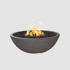 The Outdoor Plus Sedona Fire Pit - Narrow Ledge - 15” Tall GFRC Concrete