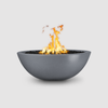 The Outdoor Plus Sedona Fire Pit - Narrow Ledge - 15” Tall GFRC Concrete