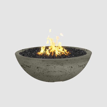 The Outdoor Plus Sedona Fire Pit - Narrow Ledge - 15” Tall GFRC Concrete