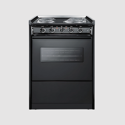 Summit 20" Wide Electric Coil Range TEM110BRWY